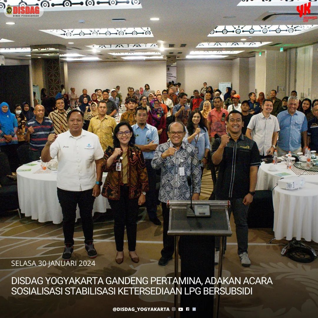 DISDAG Yogyakarta gandeng Pertamina, adakan acara sosialisasi stabilisasi ketersediaan LPG bersubsidi