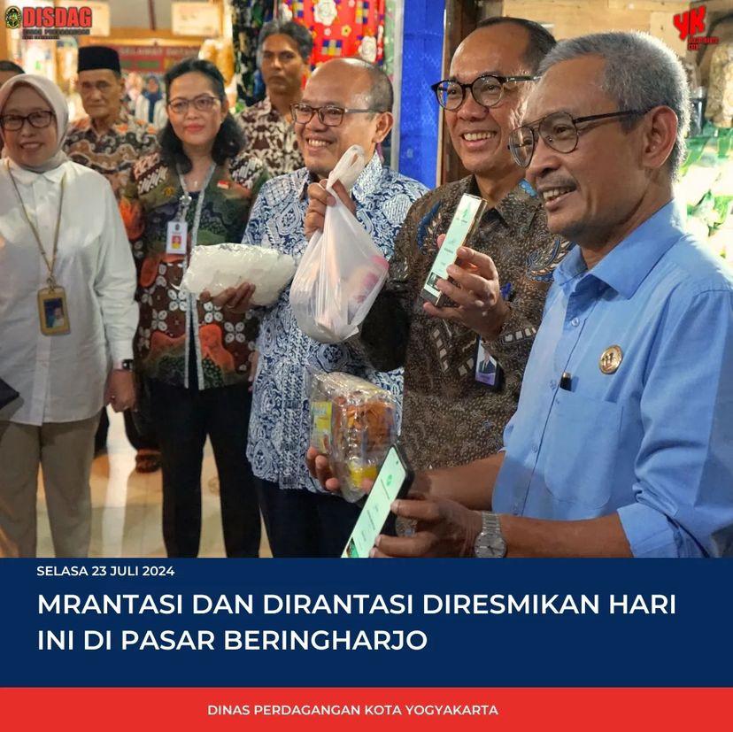 Mrantasi Dan Dirantasi Diresmikan Di Pasar Bringharjo