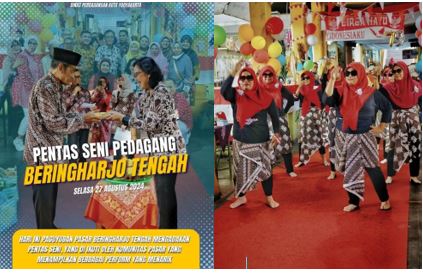 Pentas Seni Pedagang Beringharjo Tengah