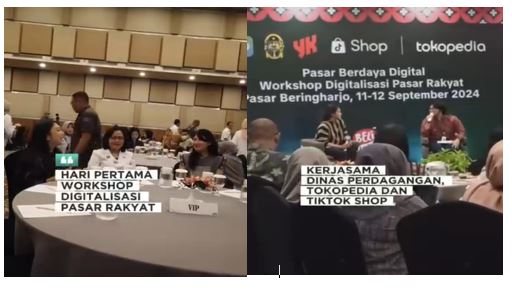 Workshop digitalisasi pasar rakyat