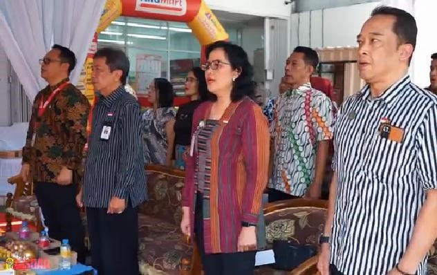 Penjabat (Pj.) Walikota Yogyakarta melaunching program kemitraan yang bertujuan untuk memfasilitasi kerjasama pemasaran produk-produk dari pelaku usaha mikro kecil di Kota Yogyakarta